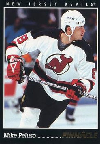 #385 Mike Peluso - New Jersey Devils - 1993-94 Pinnacle Canadian Hockey
