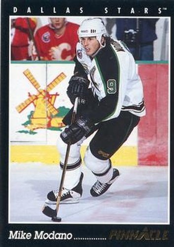 #40 Mike Modano - Dallas Stars - 1993-94 Pinnacle Canadian Hockey