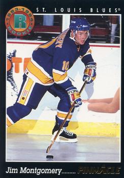 #438 Jim Montgomery - St. Louis Blues - 1993-94 Pinnacle Canadian Hockey