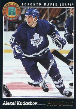 #445 Alexei Kudashov - Toronto Maple Leafs - 1993-94 Pinnacle Canadian Hockey