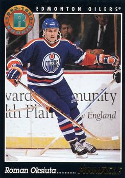 #451 Roman Oksiuta - Edmonton Oilers - 1993-94 Pinnacle Canadian Hockey