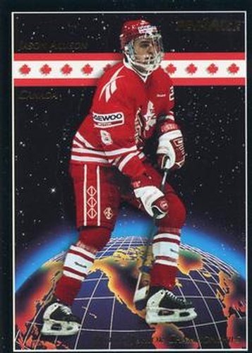 #466 Jason Allison - Canada - 1993-94 Pinnacle Canadian Hockey