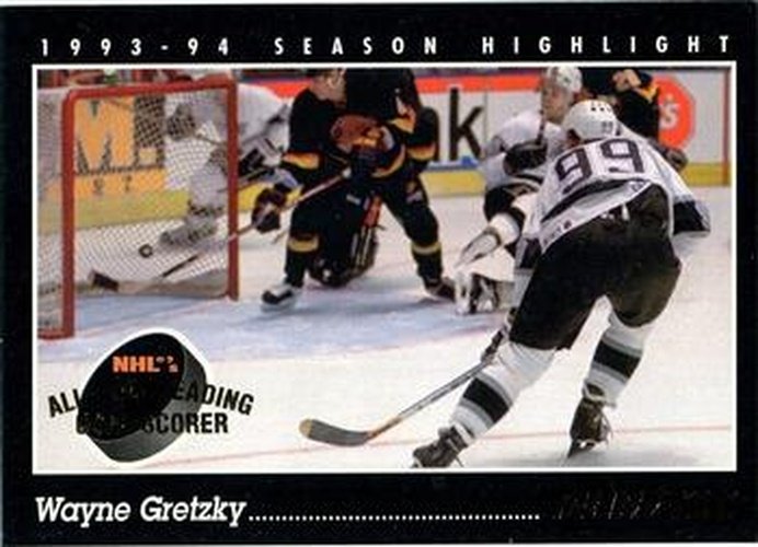 #512 Wayne Gretzky - Los Angeles Kings - 1993-94 Pinnacle Canadian Hockey