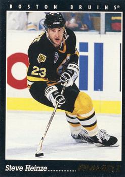 #53 Steve Heinze - Boston Bruins - 1993-94 Pinnacle Canadian Hockey