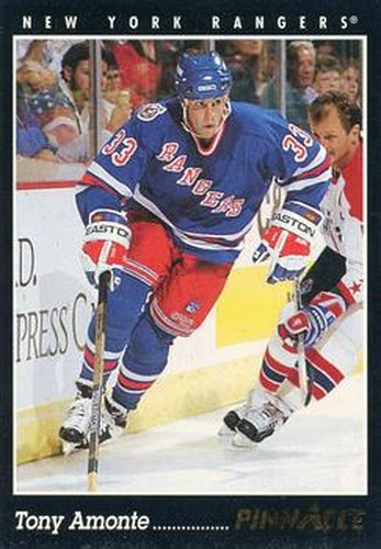 #6 Tony Amonte - New York Rangers - 1993-94 Pinnacle Canadian Hockey