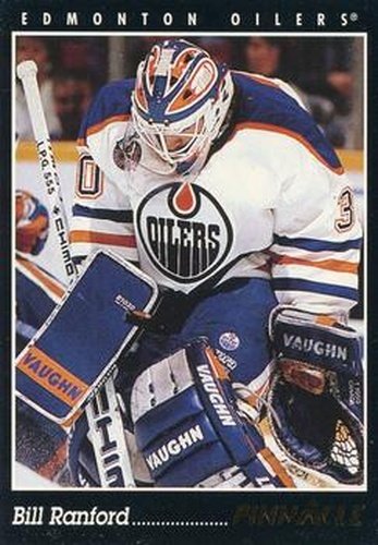 #81 Bill Ranford - Edmonton Oilers - 1993-94 Pinnacle Canadian Hockey