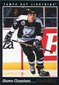 #87 Shawn Chambers - Tampa Bay Lightning - 1993-94 Pinnacle Canadian Hockey