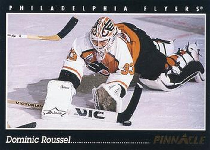 #97 Dominic Roussel - Philadelphia Flyers - 1993-94 Pinnacle Canadian Hockey