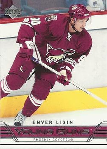 #484 Enver Lisin - Phoenix Coyotes - 2006-07 Upper Deck Hockey