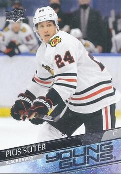 #484 Pius Suter - Chicago Blackhawks - 2020-21 Upper Deck Hockey
