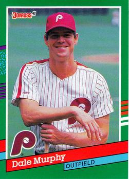 #484 Dale Murphy - Philadelphia Phillies - 1991 Donruss Baseball