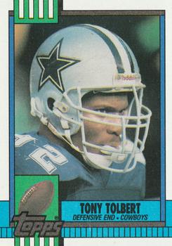 #484 Tony Tolbert - Dallas Cowboys - 1990 Topps Football