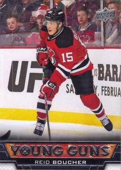 #484 Reid Boucher - New Jersey Devils - 2013-14 Upper Deck Hockey