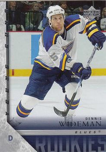 #484 Dennis Wideman - St. Louis Blues - 2005-06 Upper Deck Hockey
