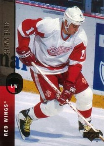 #484 Shawn Burr - Detroit Red Wings - 1994-95 Upper Deck Hockey