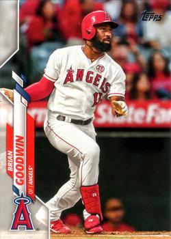 #484 Brian Goodwin - Los Angeles Angels - 2020 Topps Baseball