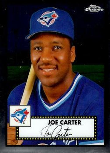 #484 Joe Carter - Toronto Blue Jays - 2021 Topps Chrome Platinum Anniversary Baseball