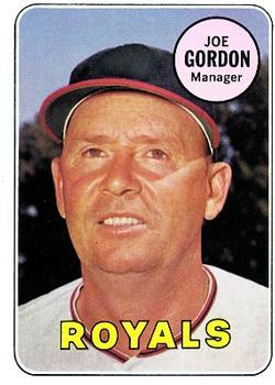 #484 Joe Gordon - Kansas City Royals - 1969 Topps Baseball