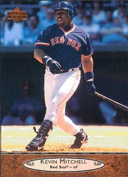 #484 Kevin Mitchell - Boston Red Sox - 1996 Upper Deck Baseball