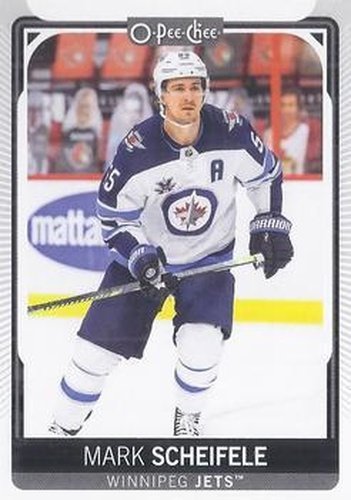 #484 Mark Scheifele - Winnipeg Jets - 2021-22 O-Pee-Chee Hockey