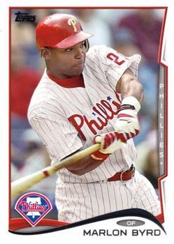 #484 Marlon Byrd - Philadelphia Phillies - 2014 Topps Baseball