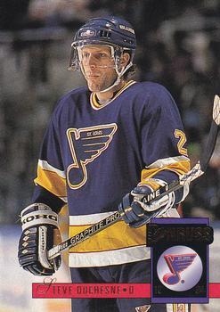 #484 Steve Duchesne - St. Louis Blues - 1993-94 Donruss Hockey