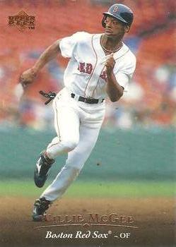 #484 Willie McGee - Boston Red Sox - 1995 Upper Deck Baseball