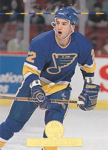 #484 Ian Laperriere - St. Louis Blues - 1994-95 Leaf Hockey