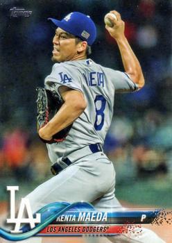 #484 Kenta Maeda - Los Angeles Dodgers - 2018 Topps Baseball