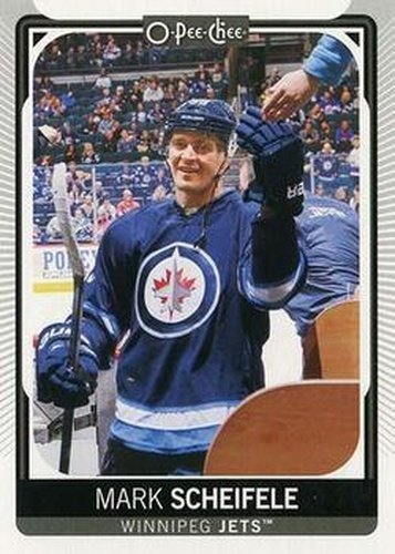 #484b Mark Scheifele - Pre/Post Game - Winnipeg Jets - 2021-22 O-Pee-Chee Hockey
