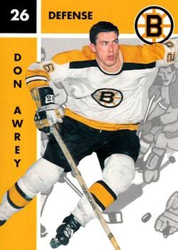 #12 Don Awrey - Boston Bruins - 1995-96 Parkhurst 1966-67 Hockey