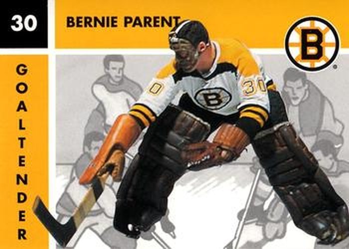 #14 Bernie Parent - Boston Bruins - 1995-96 Parkhurst 1966-67 Hockey