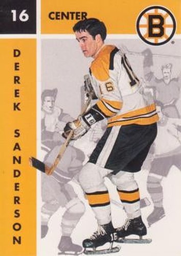 #19 Derek Sanderson - Boston Bruins - 1995-96 Parkhurst 1966-67 Hockey