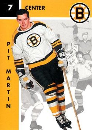 #1 Pit Martin - Boston Bruins - 1995-96 Parkhurst 1966-67 Hockey