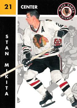 #24 Stan Mikita - Chicago Blackhawks - 1995-96 Parkhurst 1966-67 Hockey
