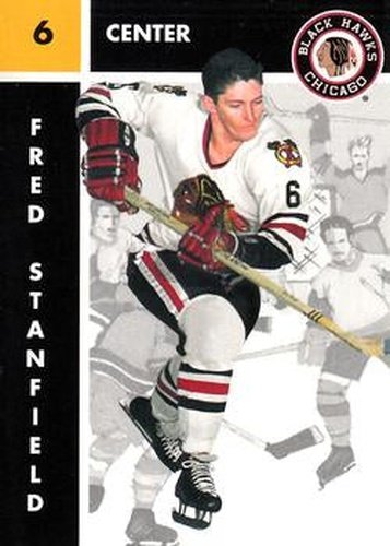 #25 Fred Stanfield - Chicago Blackhawks - 1995-96 Parkhurst 1966-67 Hockey