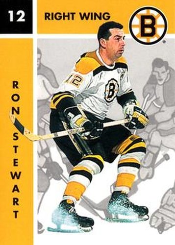 #2 Ron Stewart - Boston Bruins - 1995-96 Parkhurst 1966-67 Hockey