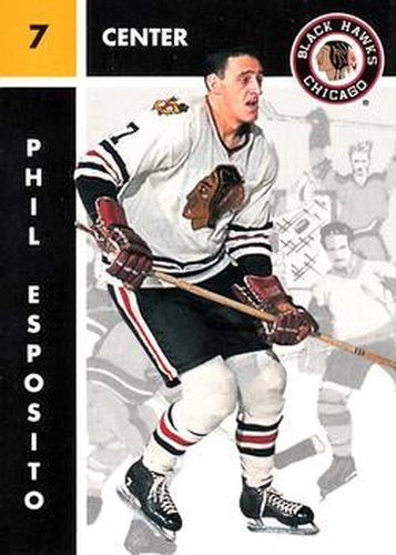 #33 Phil Esposito - Chicago Blackhawks - 1995-96 Parkhurst 1966-67 Hockey