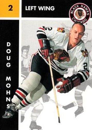 #35 Doug Mohns - Chicago Blackhawks - 1995-96 Parkhurst 1966-67 Hockey