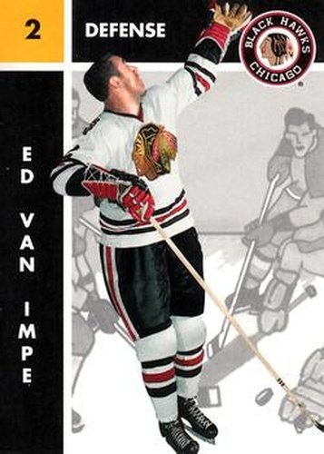 #36 Ed Van Impe - Chicago Blackhawks - 1995-96 Parkhurst 1966-67 Hockey