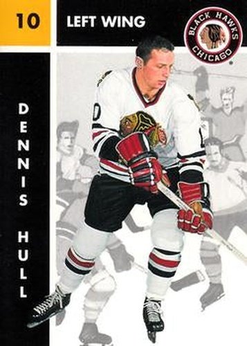#37 Dennis Hull - Chicago Blackhawks - 1995-96 Parkhurst 1966-67 Hockey
