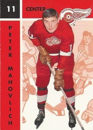 #46 Pete Mahovlich - Detroit Red Wings - 1995-96 Parkhurst 1966-67 Hockey