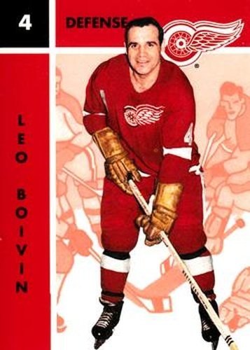 #48 Leo Boivin - Detroit Red Wings - 1995-96 Parkhurst 1966-67 Hockey