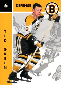 #6 Ted Green - Boston Bruins - 1995-96 Parkhurst 1966-67 Hockey