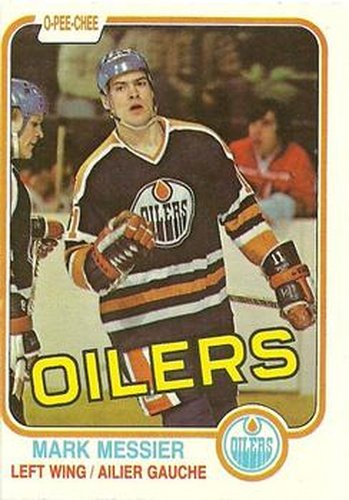 #118 Mark Messier - Edmonton Oilers - 1981-82 O-Pee-Chee Hockey