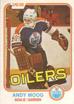 #120 Andy Moog - Edmonton Oilers - 1981-82 O-Pee-Chee Hockey