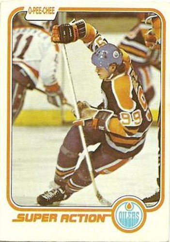 #125 Wayne Gretzky - Edmonton Oilers - 1981-82 O-Pee-Chee Hockey