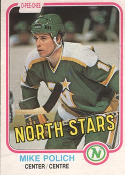 #172 Mike Polich - Minnesota North Stars - 1981-82 O-Pee-Chee Hockey