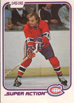 #195 Guy Lafleur - Montreal Canadiens - 1981-82 O-Pee-Chee Hockey