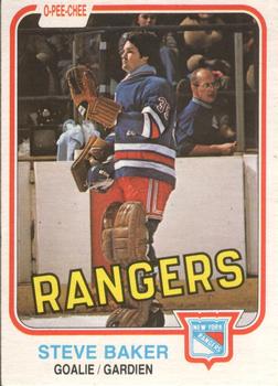#231 Steve Baker - New York Rangers - 1981-82 O-Pee-Chee Hockey